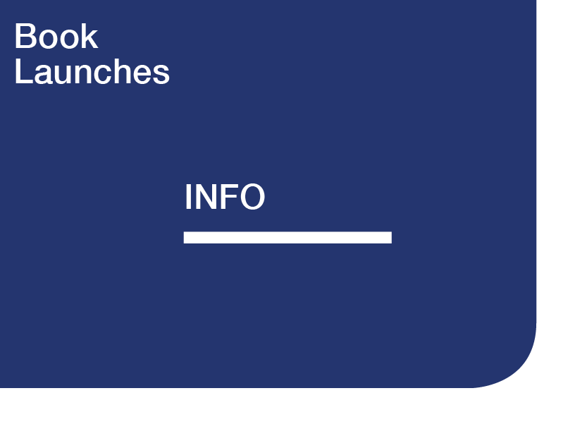 Banner for section on book launches Banner for section on book launches